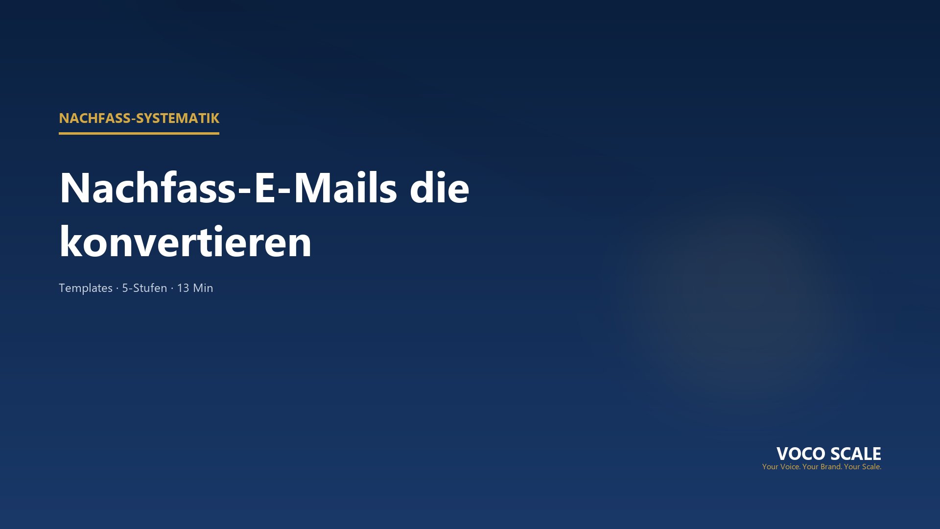 Follow-up-E-Mails die konvertieren: Systematik statt Zufall